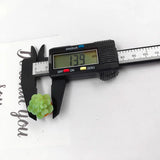 10pcs 3D Green Plant Resin Charms for Jewelry Making DIY Earrings C1207