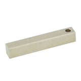 10pcs 3D Rectangle Brass Stamping Blanks 1 1/2 x 1/4