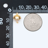 10pcs 3D Umbrella Charm for Earrings, DIY Jewelry Making Supplies