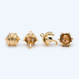 10pcs 3D Umbrella Charm for Earrings, DIY Jewelry Making Supplies