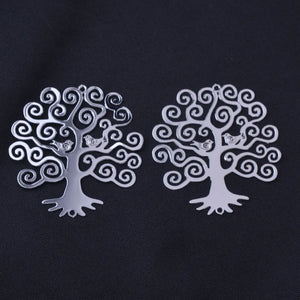 10pcs Life Tree Connectors 43*46mm Big Trees Pendant Charms