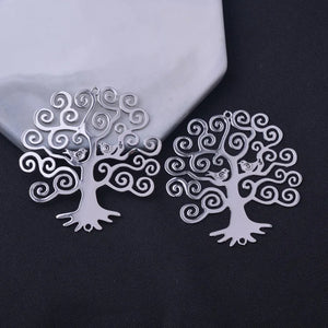 10pcs Life Tree Connectors 43*46mm Big Trees Pendant Charms