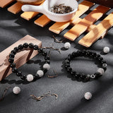 10pcs Brass CZ Beads Gunmetal DIY Jewelry Findings