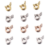 10pcs 925 Sterling Silver Claw Spring Clasps Hooks Round for Jewelry Making DIY