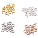 10pcs 925 Sterling Silver Claw Spring Clasps Hooks Round for Jewelry Making DIY