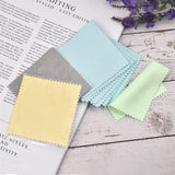 Silver Polishing Cloth Set Jewelry Cleaning Soft Wipe