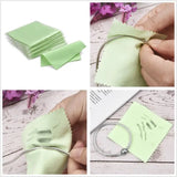 Silver Polishing Cloth Set Jewelry Cleaning Soft Wipe