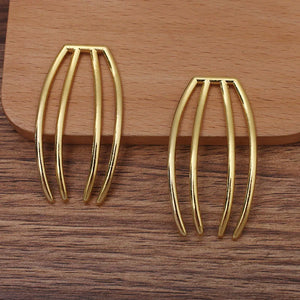 10pcs Hair Comb Alloy Hairpin Bridal Headwear Wedding Hair Jewelry