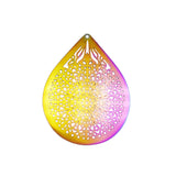 10pcs Stainless Steel Rainbow Charm Pendants Earring Findings DIY Jewelry