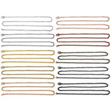 10pcs Metal Lobster Clasps Necklace Chains Bulk DIY Jewelry Making Findings
