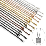 10pcs Metal Lobster Clasps Necklace Chains Bulk DIY Jewelry Making Findings