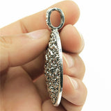 10pcs Bohemia Flower Pendants Charm - Round Big Flower Pendant