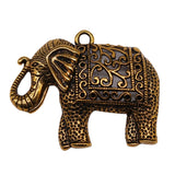 10pcs Thai Elephant Charm Pendant for Jewelry Making