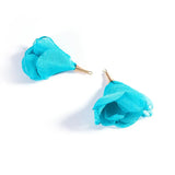 10pcs Fabric Silk Satin Mesh Flower Tassel for DIY Jewelry Making