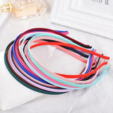 10pcs 5mm Metal Headband Hair Accessories Tiara Clip Bands Ribbon for Women