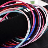 10pcs 5mm Metal Headband Hair Accessories Tiara Clip Bands Ribbon for Women