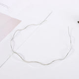 Metal Twist Headband Base Hairband Wire Rims Hoop DIY Bride Wedding Hair Jewelry
