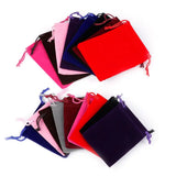 10pcs Velvet Bags Drawstring Pouches Jewelry Gift Display Packing Bags