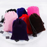 10pcs Velvet Bags Drawstring Pouches Jewelry Gift Display Packing Bags