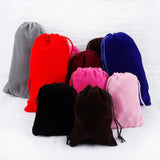 10pcs Velvet Bags Drawstring Pouches Jewelry Gift Display Packing Bags