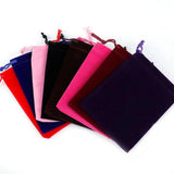 10pcs Velvet Bags Drawstring Pouches Jewelry Gift Display Packing Bags