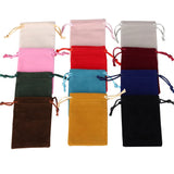 10pcs Velvet Jewelry Bags Mini Small Gift Pouches Drawstring