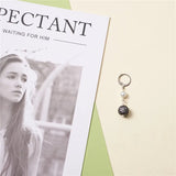 10pcs Round Brass Ball Pave CZ Charm Bead for Jewelry Making