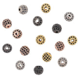 10pcs Brass CZ Beads for DIY Jewelry Making