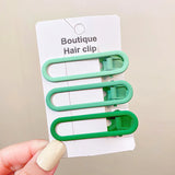 10pcs 60mm Candy Hair Clips Metal Square Hairpin Base for DIY Girls Kids