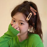 10pcs 60mm Candy Hair Clips Metal Square Hairpin Base for DIY Girls Kids