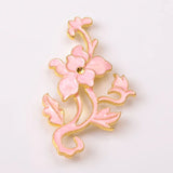 10pcs Metal Alloy Glaze Flowers Retro Bride Headwear Jewelry DIY Accessories