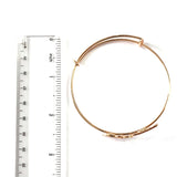 10pcs Adjustable Size Scissors Bangles for DIY Jewelry Making