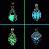 10pcs Noctilucent Glow In Dark Beads For Necklace Pendant Locket DIY