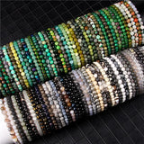 10pcs 6mm Purple Agates Tigers Eye Stone Bracelet for Women
