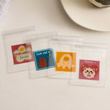 10pcs 6x8cm Small Anti-oxidation Jewelry Zip Bag