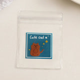 10pcs 6x8cm Small Anti-oxidation Jewelry Zip Bag