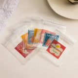10pcs 6x8cm Small Anti-oxidation Jewelry Zip Bag