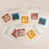 10pcs 6x8cm Small Anti-oxidation Jewelry Zip Bag