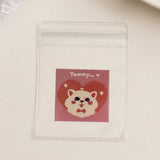 10pcs 6x8cm Small Anti-oxidation Jewelry Zip Bag