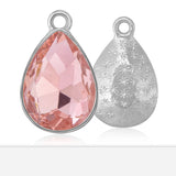 10pcs Water Drop Crystal Pendant Rhinestone for DIY Jewelry Making Supplies