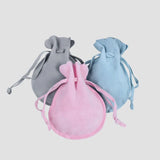 10pcs 7x9cm Velvet Drawstring Bags for Jewelry Packaging Wedding/Christmas Favor