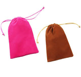 10pcs 7x9cm Velvet Bags Jewelry Packing Bags Christmas Gift Bags