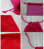 10pcs 7x9cm Velvet Bags Jewelry Packing Bags Christmas Gift Bags