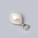 10pcs Water Drop Pearl Pendants 8*9mm Natural Freshwater Cultured Charm