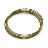 10pcs Raw Brass Dream Catcher Rings Findings 80/100mm