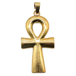 10pcs Large Cross Pendant Charm, Ankh Cross Charm for Necklace Making