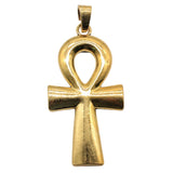 10pcs Large Cross Pendant Charm, Ankh Cross Charm for Necklace Making
