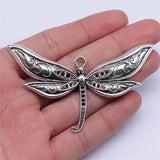 10pcs Large Dragonfly Pendant Charms for Jewelry Making