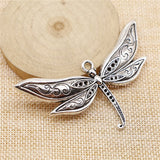 10pcs Large Dragonfly Pendant Charms for Jewelry Making
