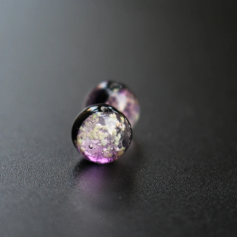 10pcs Luminous Glass Beads for Jewelry Making DIY Craft